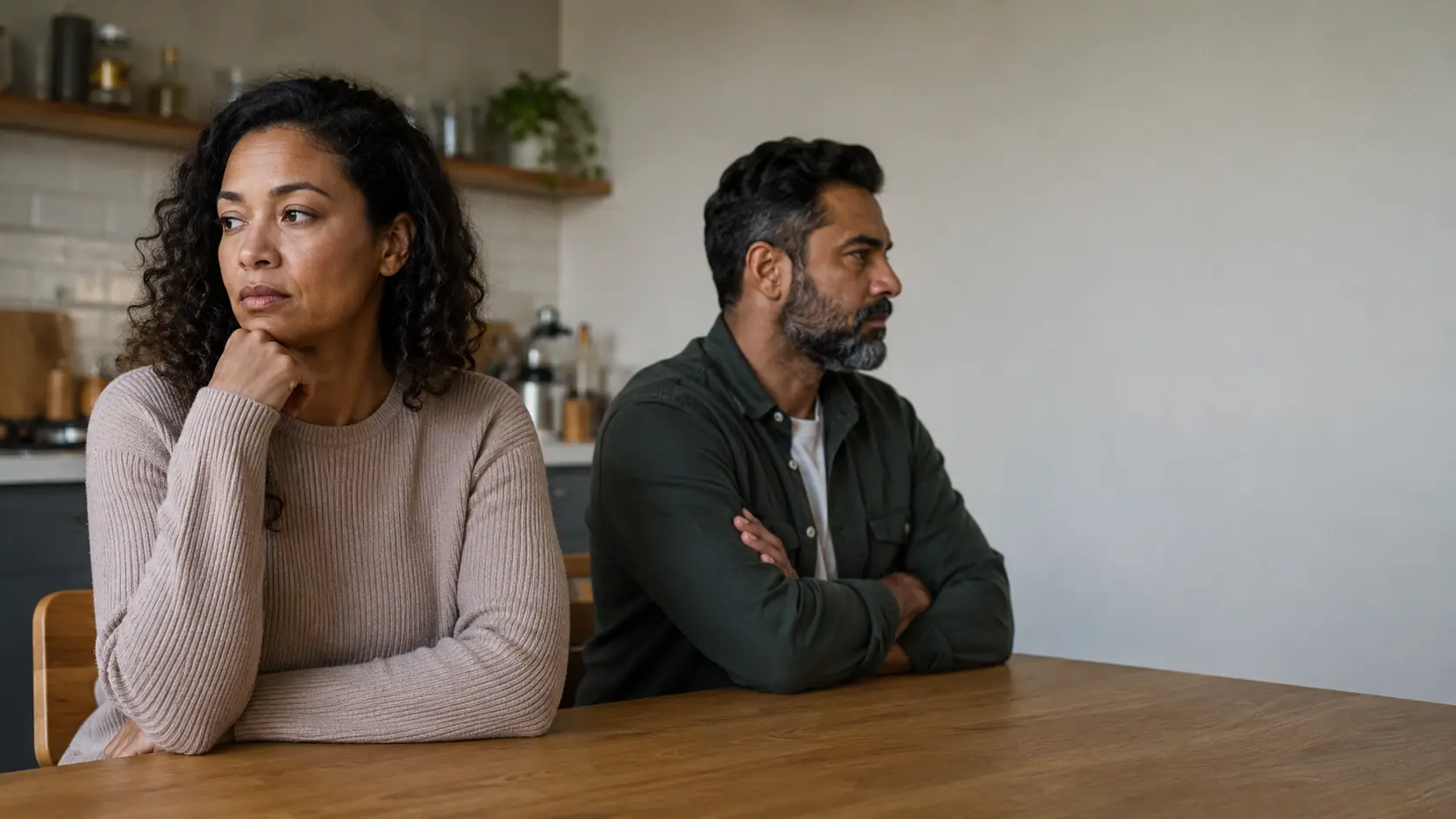 Couple facing relationship distance and seeking love psychic guidance in the UK